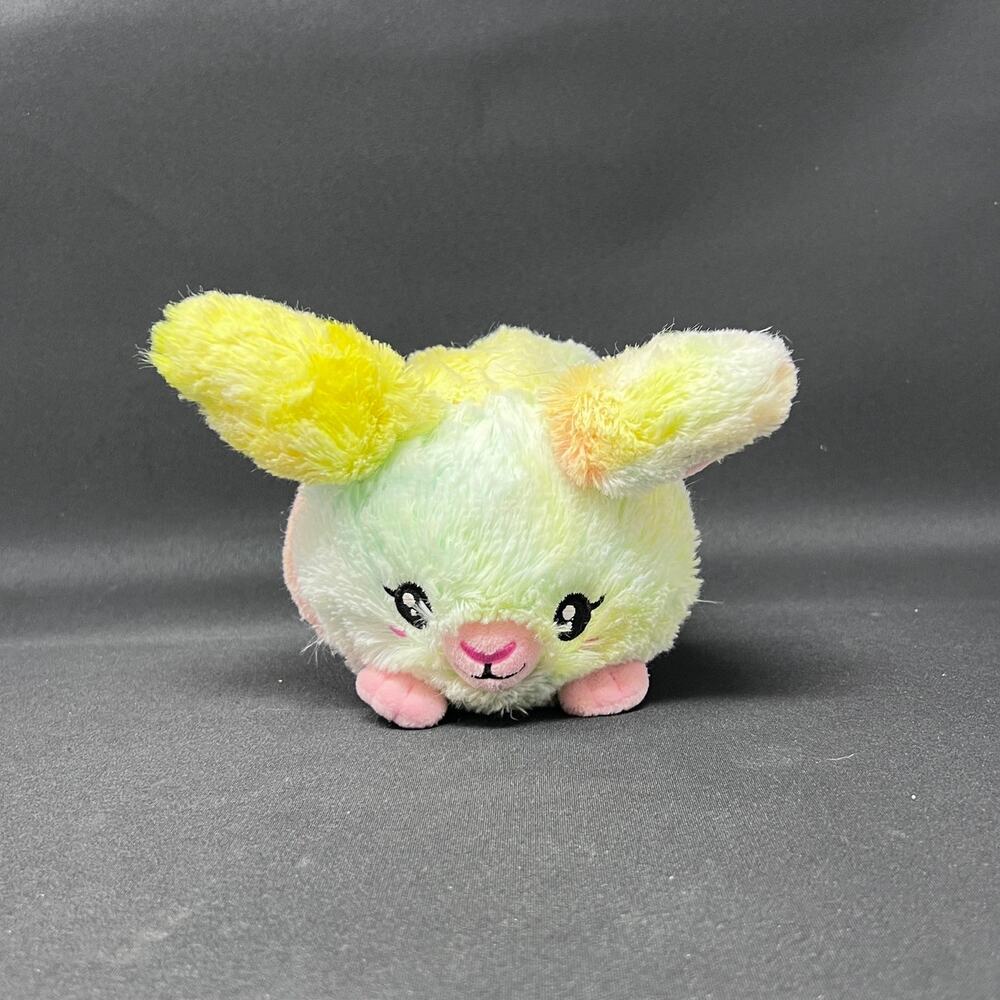 Squishable Mini‎ Bunny Plush Pastel Tie Dye Fluffy Rabbit Stuffed Animal Toy 7"